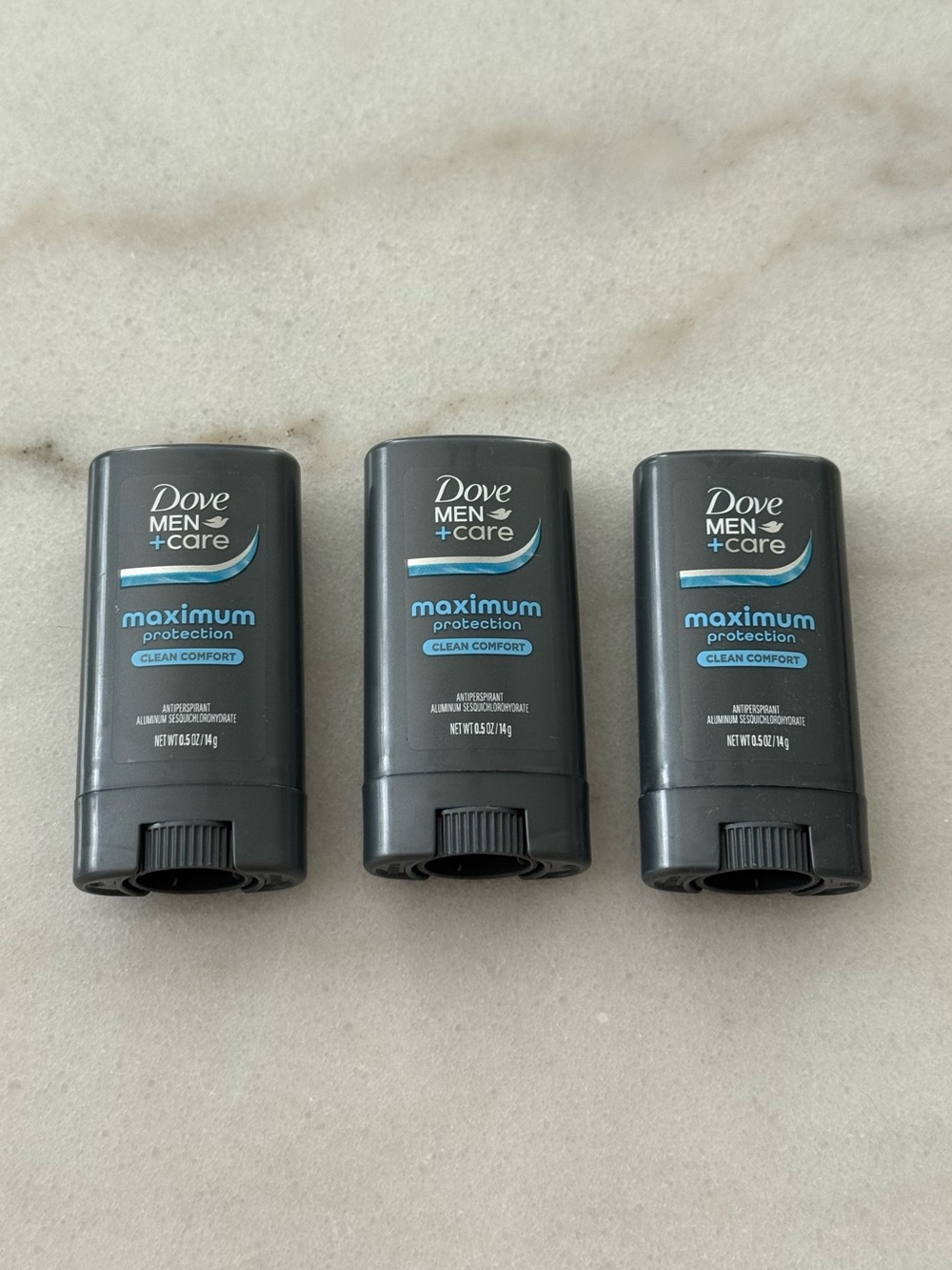 BRAND NEW Dove Men+Care Maximum Protection Deodorant *3 - 0.5oz each